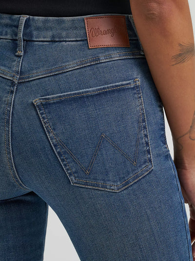 Wrangler Women's Bespoke High Rise Flare Jean