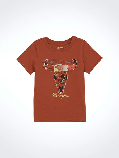 Wrangler Girl's Longhorn Graphic Tee