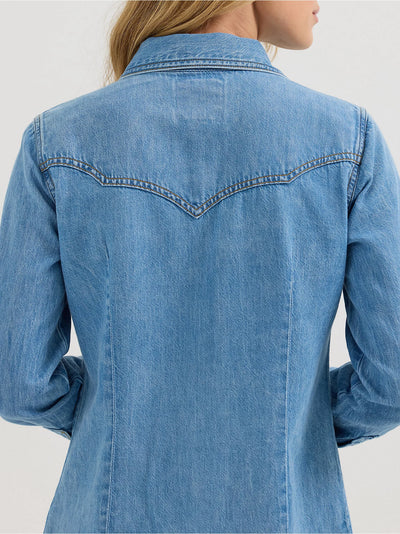 Wrangler X Women's Lainey Wilson Moxie Denim Shirt