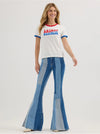 Wrangler X Women's Lainey Wilson Lainey Slim Ringer Tee