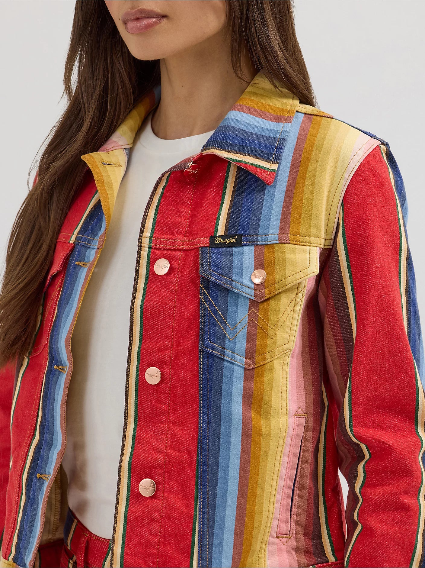 Wrangler X Women's Lainey Wilson Rodeo Trucker Jacket Wrangler X Women's Lainey Wilson Rodeo Trucker Jacket