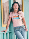 Wrangler X Girls Lainey Wilson Lainey Shadow Ringer Tee