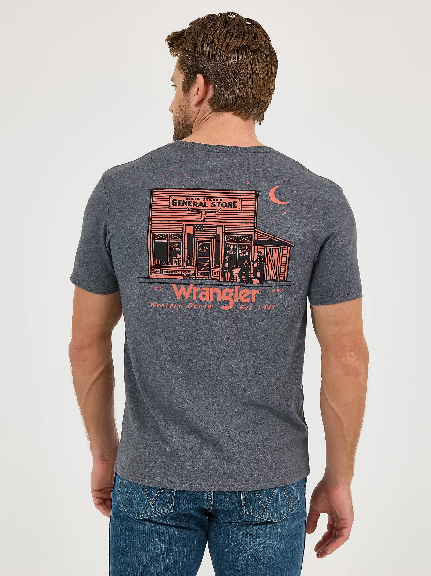Wrangler Men's Back Graphic T-Shirt