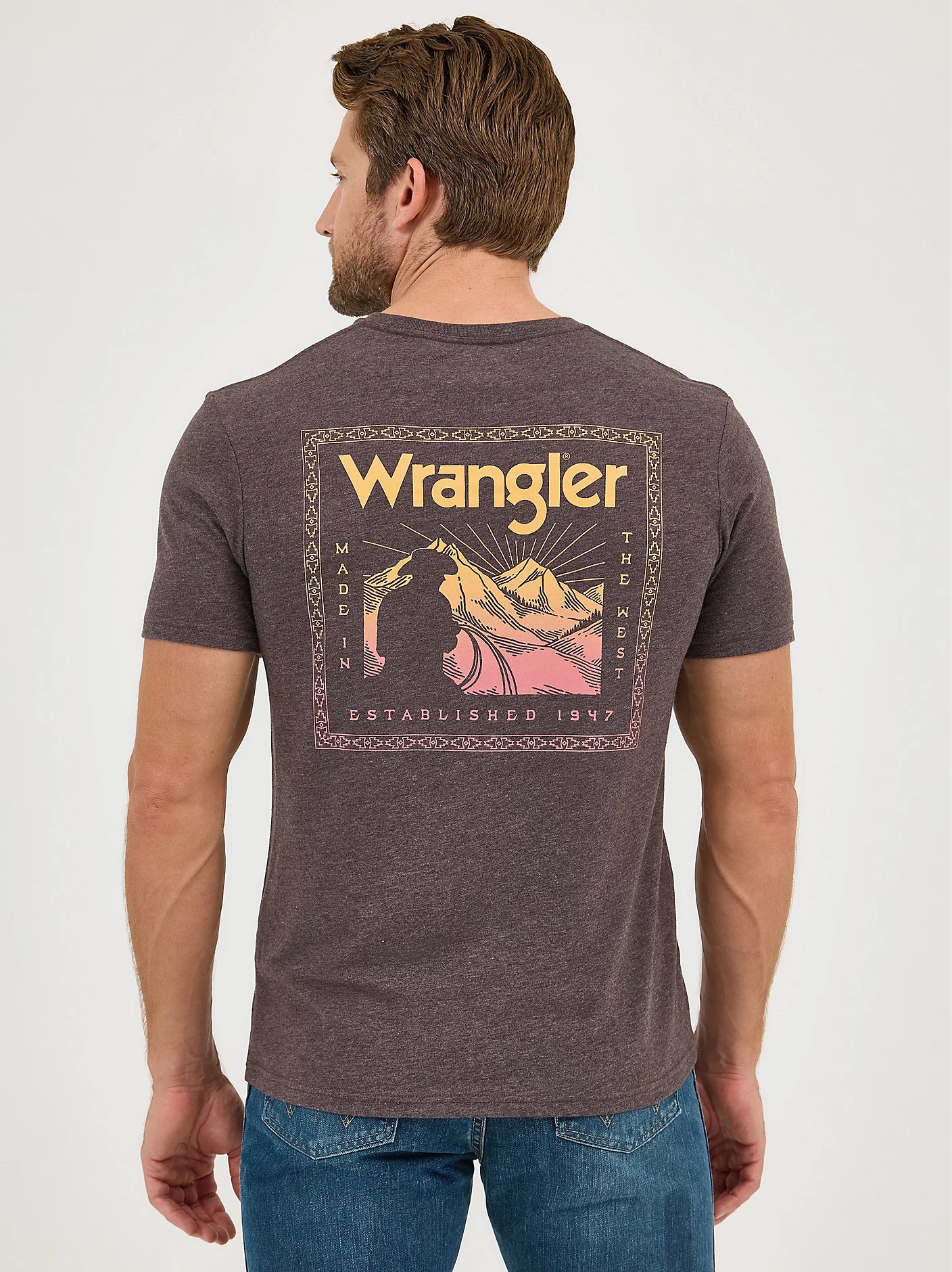 Wrangler Men's Back Graphic T-Shirt
