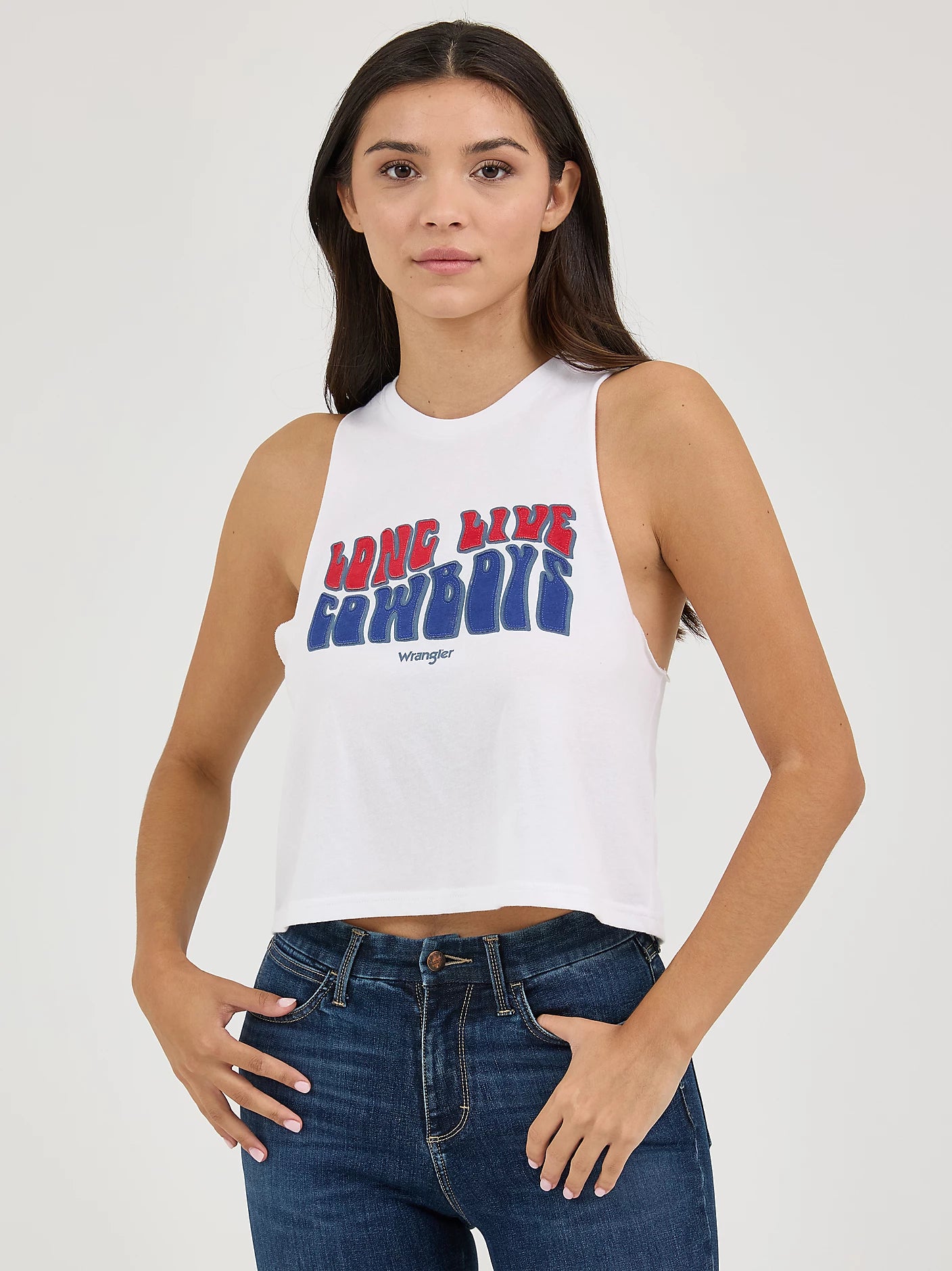 Wrangler Women's "Long Live Cowboys" Tank Top