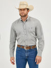 Wrangler Men's George Strait Solid One Pocket Shirt