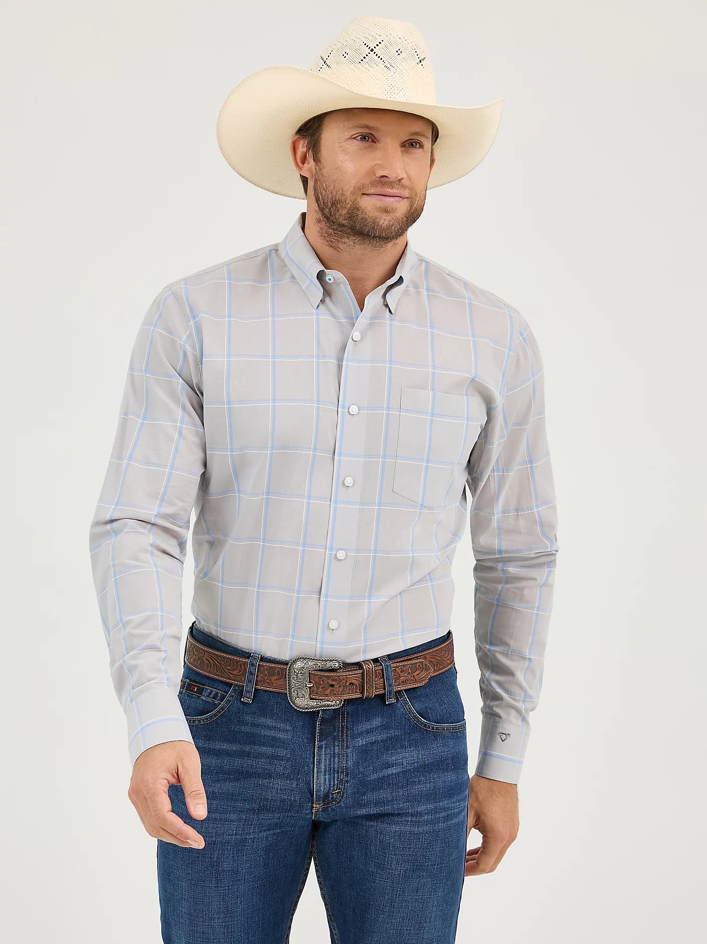 Wrangler Men's Cody Johnson Button Down Shirt