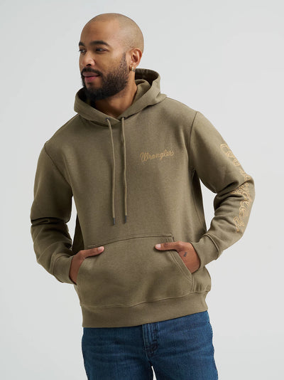 Wrangler Men's Rope Logo Hoodie