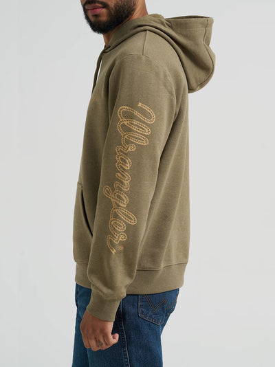 Wrangler Men's Rope Logo Hoodie