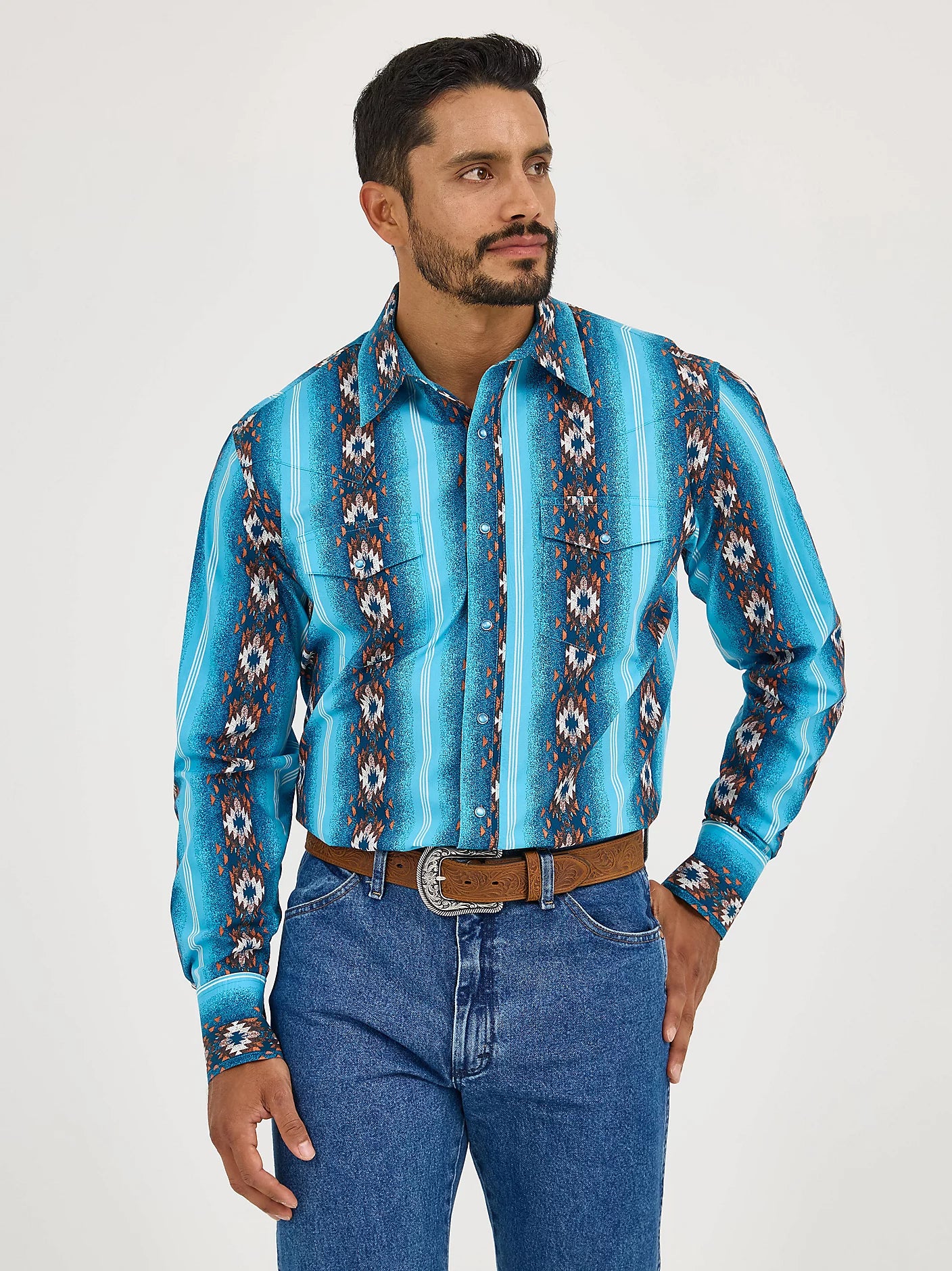 Wrangler Men's Checotah Printed Shirt