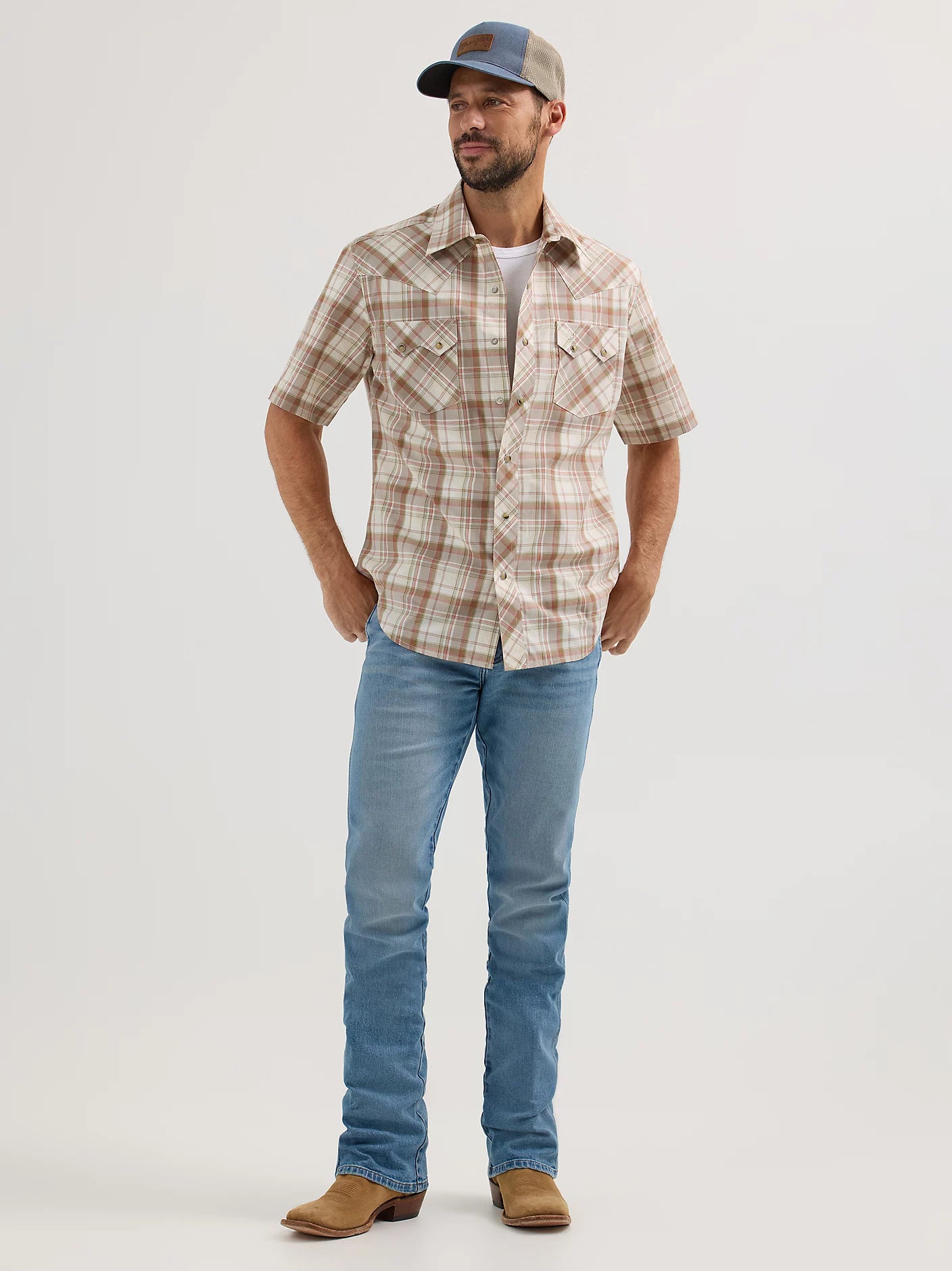 Wrangler Men's Retro Sawtooth Pocket Shirt