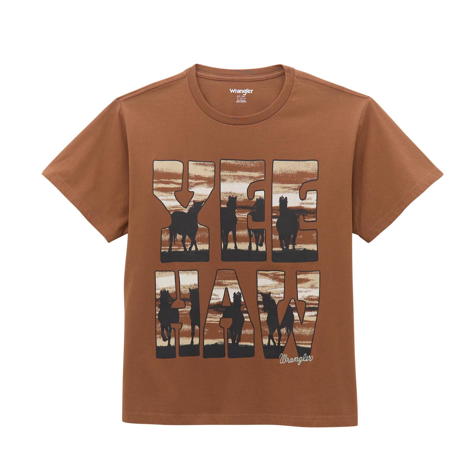 Wrangler Women's Girlfriend Fit Graphic Tee