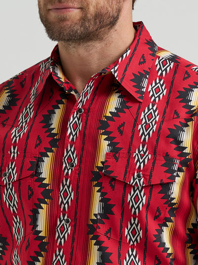 Wrangler Men's Checotah Printed Shirt