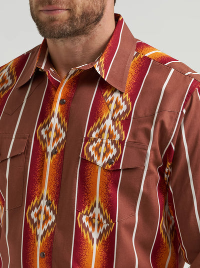 Wrangler Men's Checotah Printed Shirt