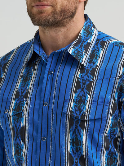 Wrangler Men's Checotah Printed Shirt