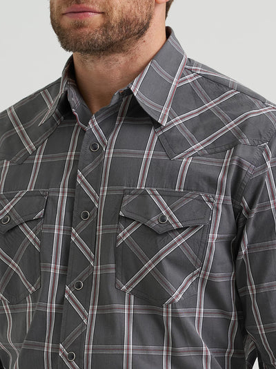 Wrangler Men's 20X Competition Plaid Shirt