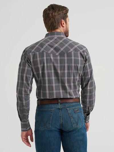 Wrangler Men's 20X Competition Plaid Shirt