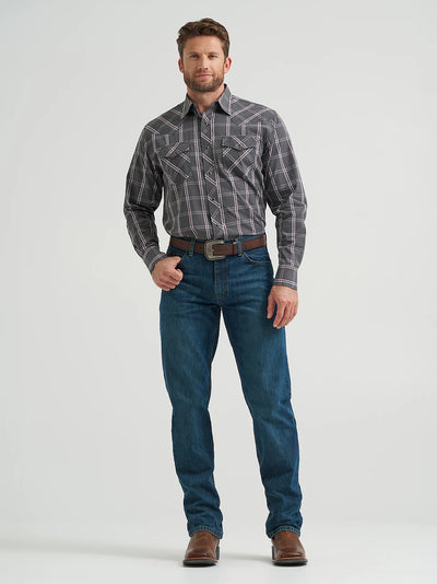 Wrangler Men's 20X Competition Plaid Shirt