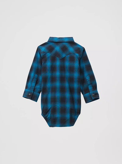 Wrangler Baby Boy's Plaid Bodysuit