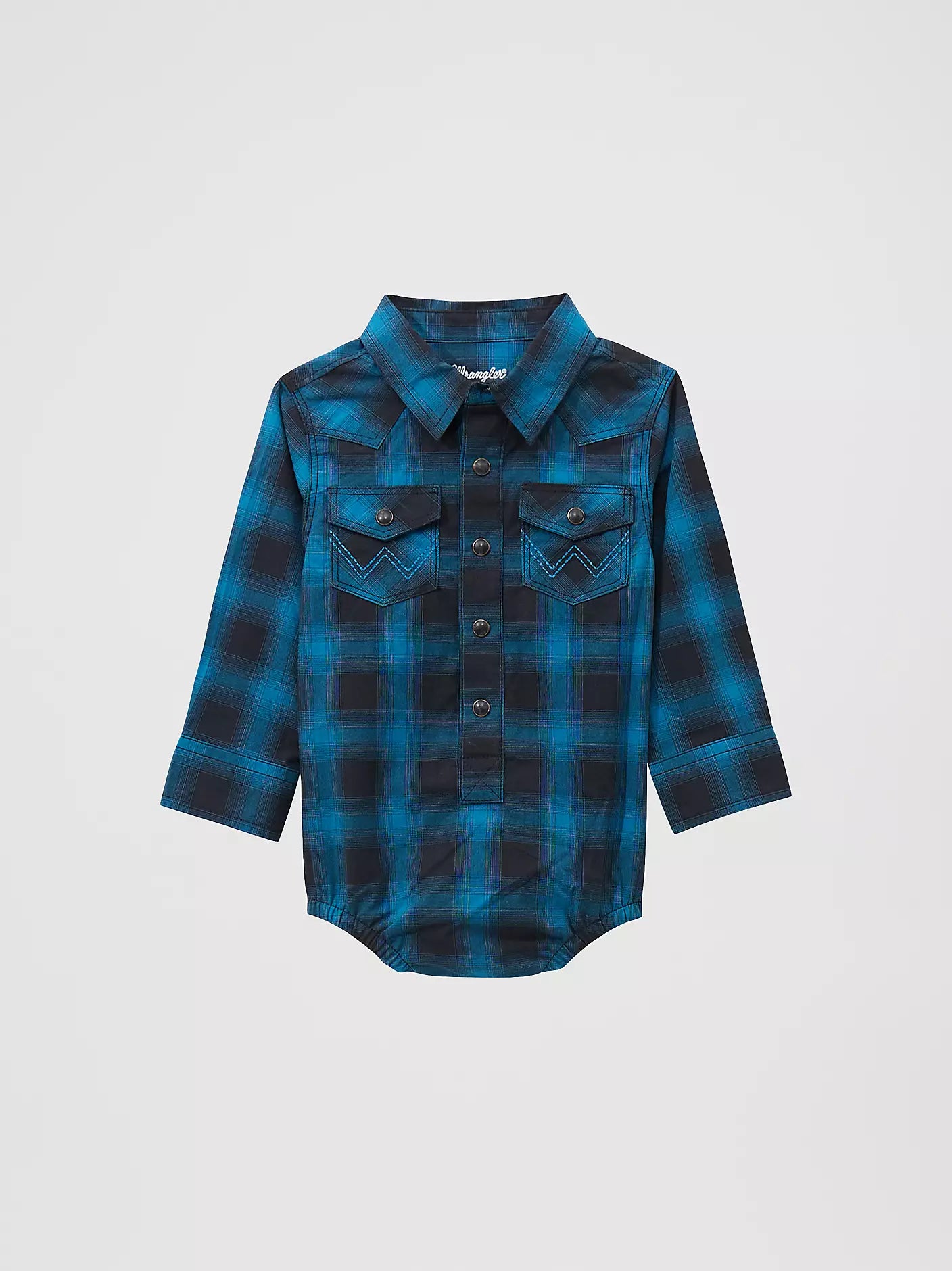 Wrangler Baby Boy's Plaid Bodysuit