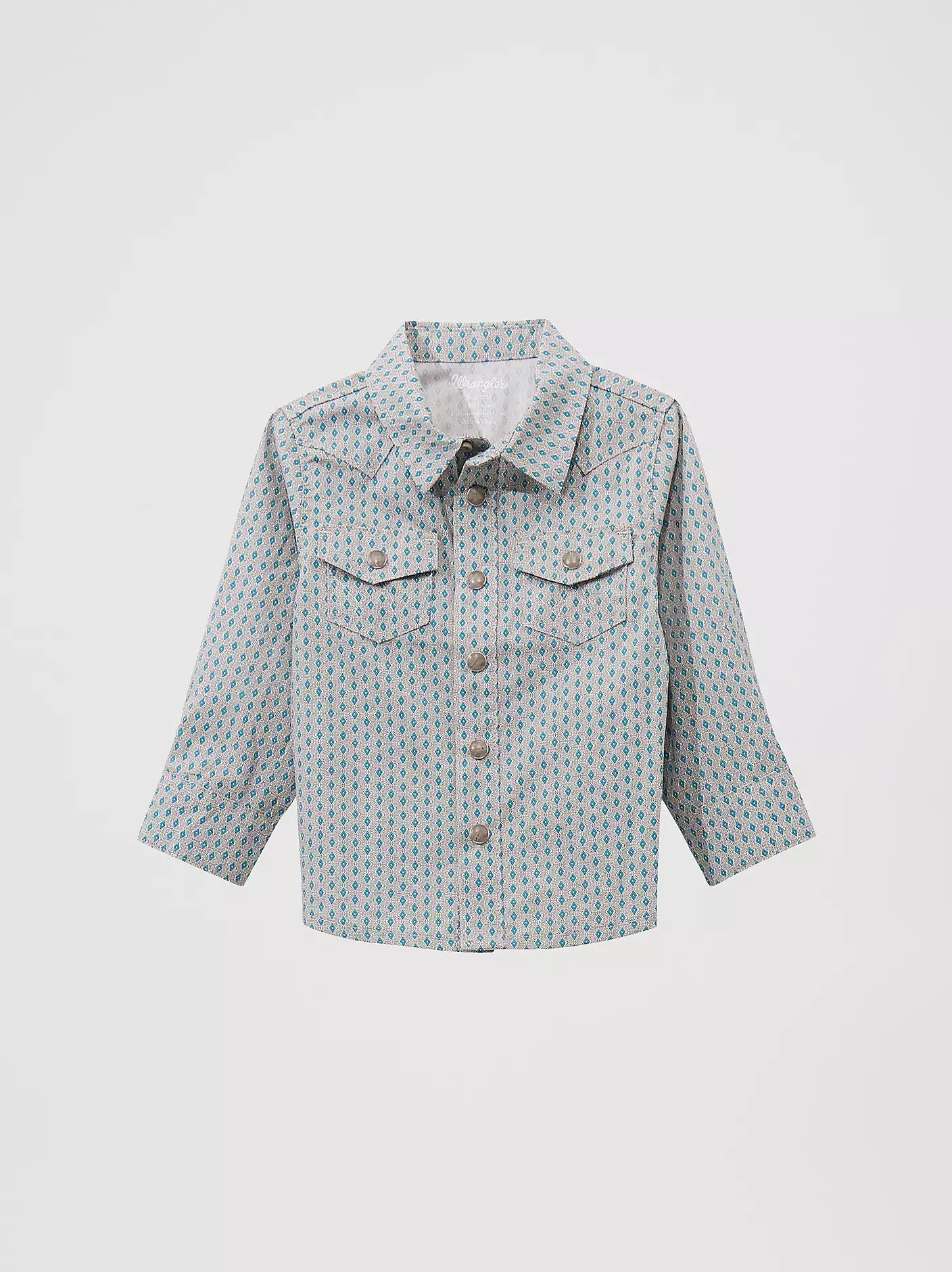 Wrangler Little Boy's Print Western Shirt