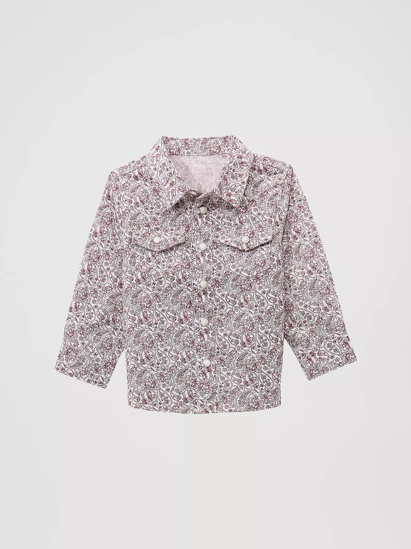 Wrangler Little Boy's Paisley Shirt