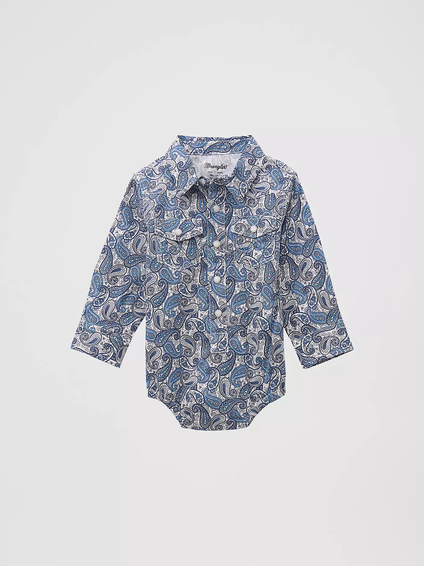 Wrangler Baby Boy's Paisley Bodysuit
