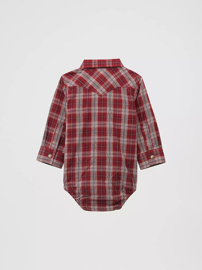 Wrangler Baby Boy's Plaid Bodysuit