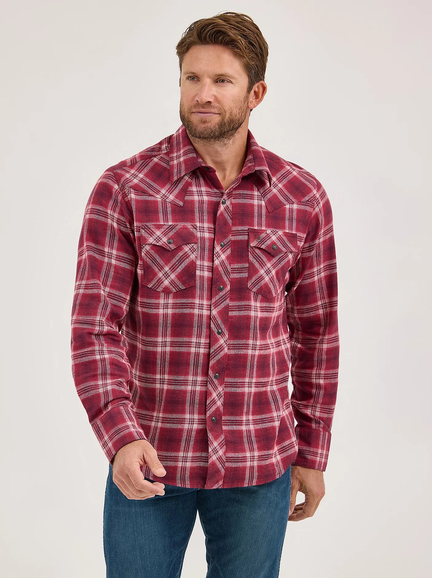 Wrangler Men's Retro Plaid Flannel Shirt