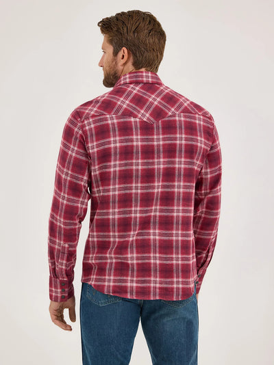 Wrangler Men's Retro Plaid Flannel Shirt