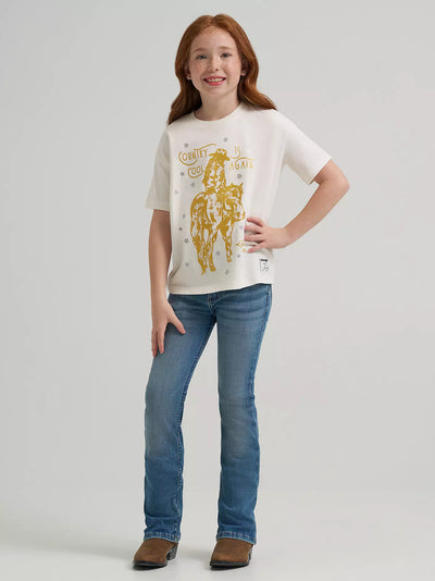 Wrangler X Girl's Lainey Wilson Country Cool Oversized Tee