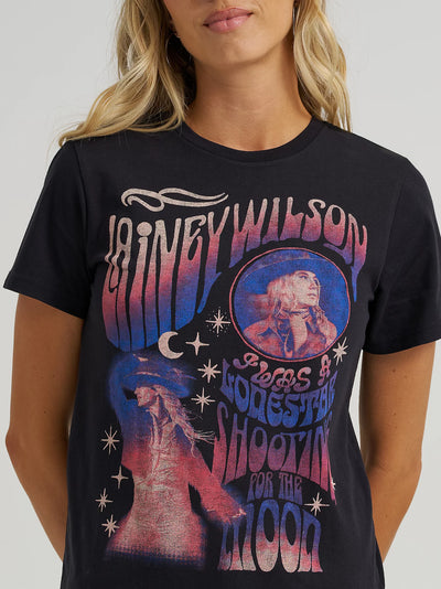 Wrangler Women's Lainey Wilson Moon Reg Fit Tee