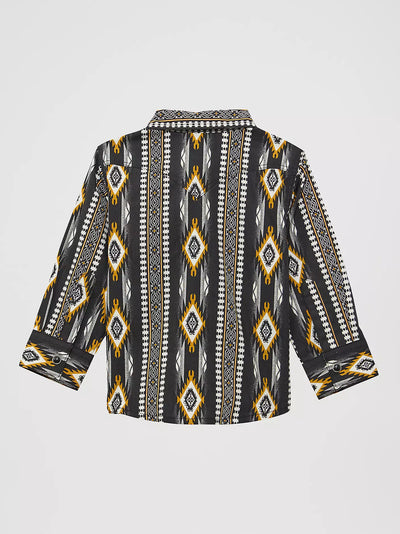 Wrangler Boy's Checotah Geometric Print Shirt