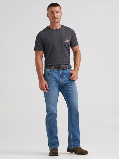 Wrangler Men's Retro Relaxed Fit Western Jean
