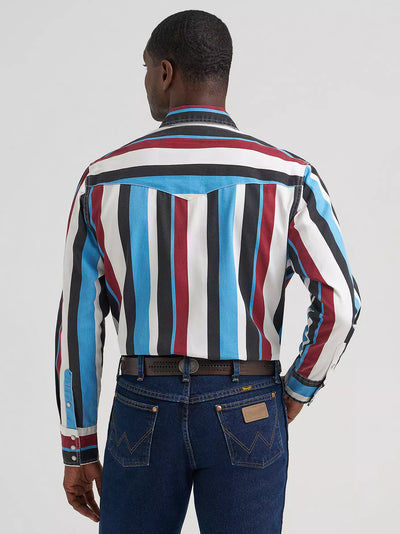 Wrangler Men's Vintage-Inspired Brushpopper Workshirt