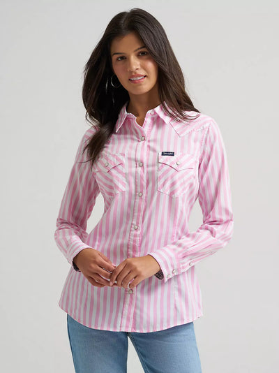 Wrangler Women's All Occasion Stripe Top