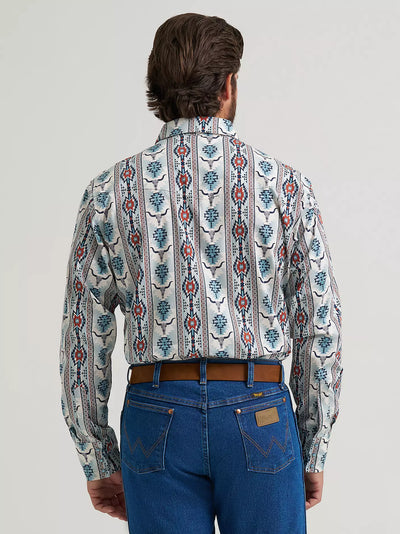 Wrangler Men's Checotah Printed Shirt