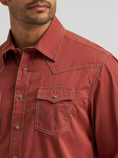 Wrangler Men's Retro Premium Western Shirt