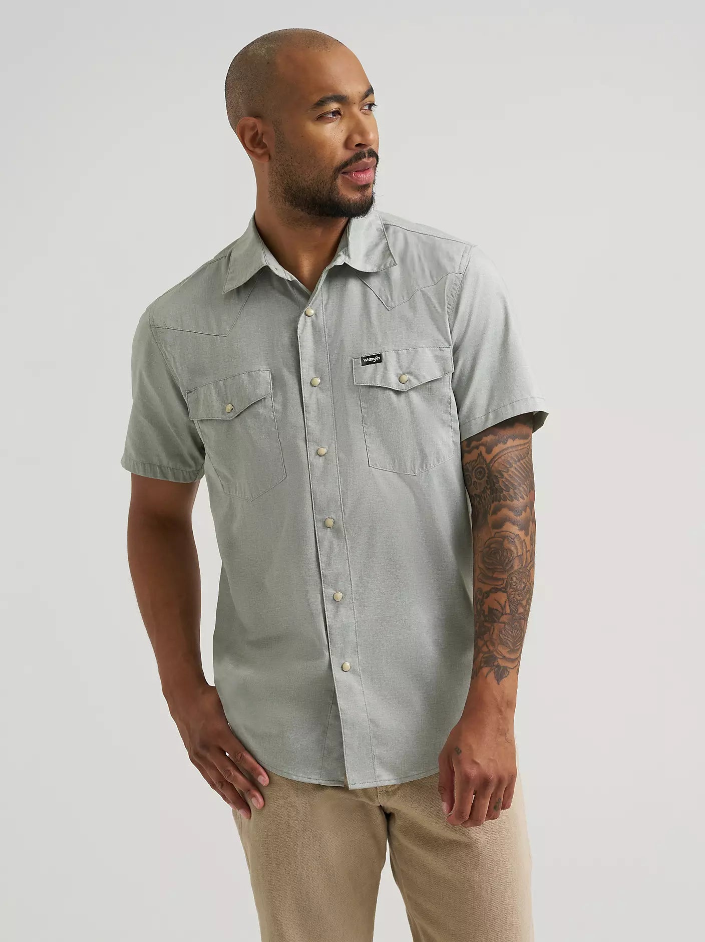 Wrangler All Terrain Gear Drover Utility Shirt