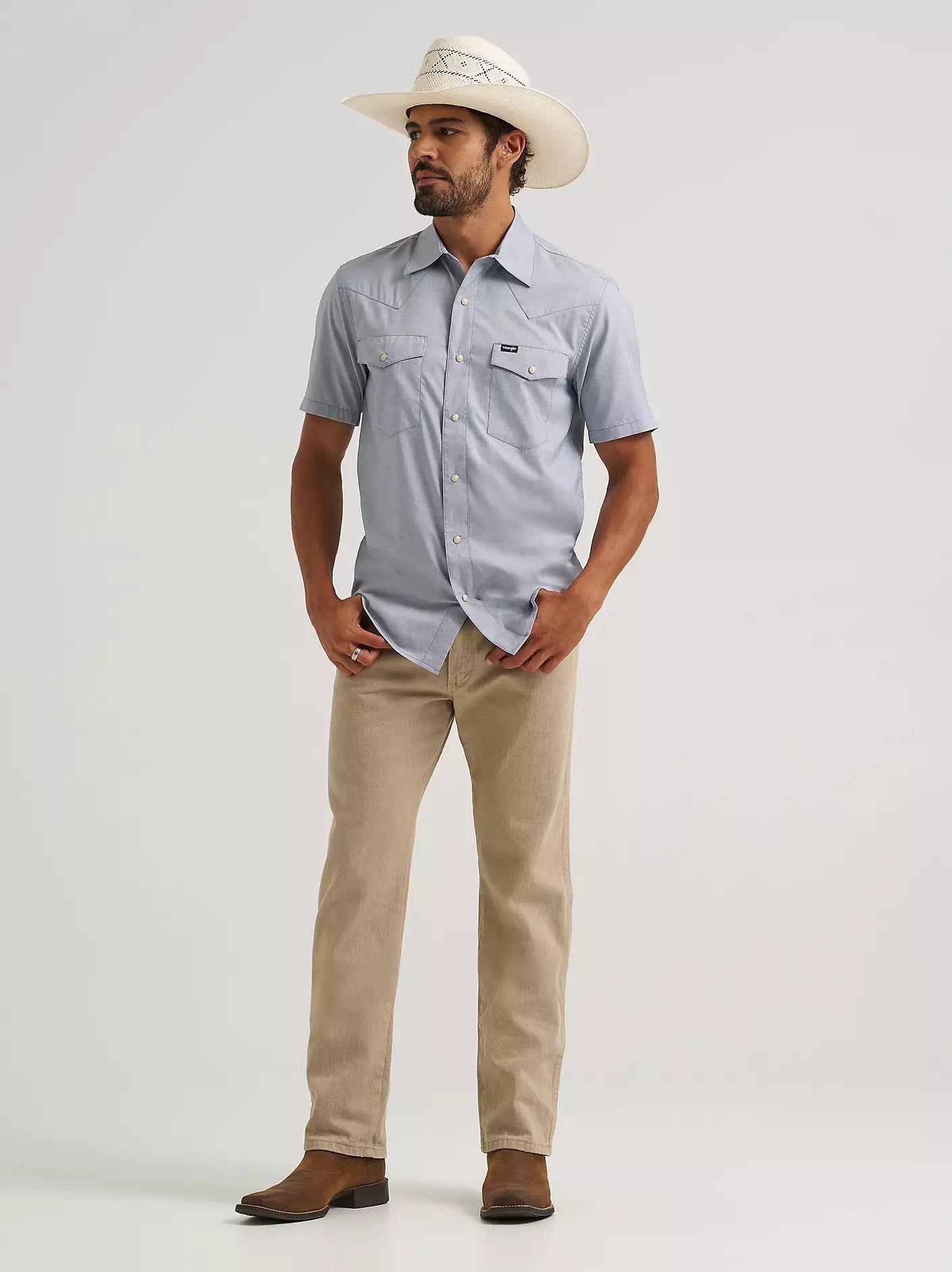 Wrangler Men's All Terrain Gear Drover Utility Shirt