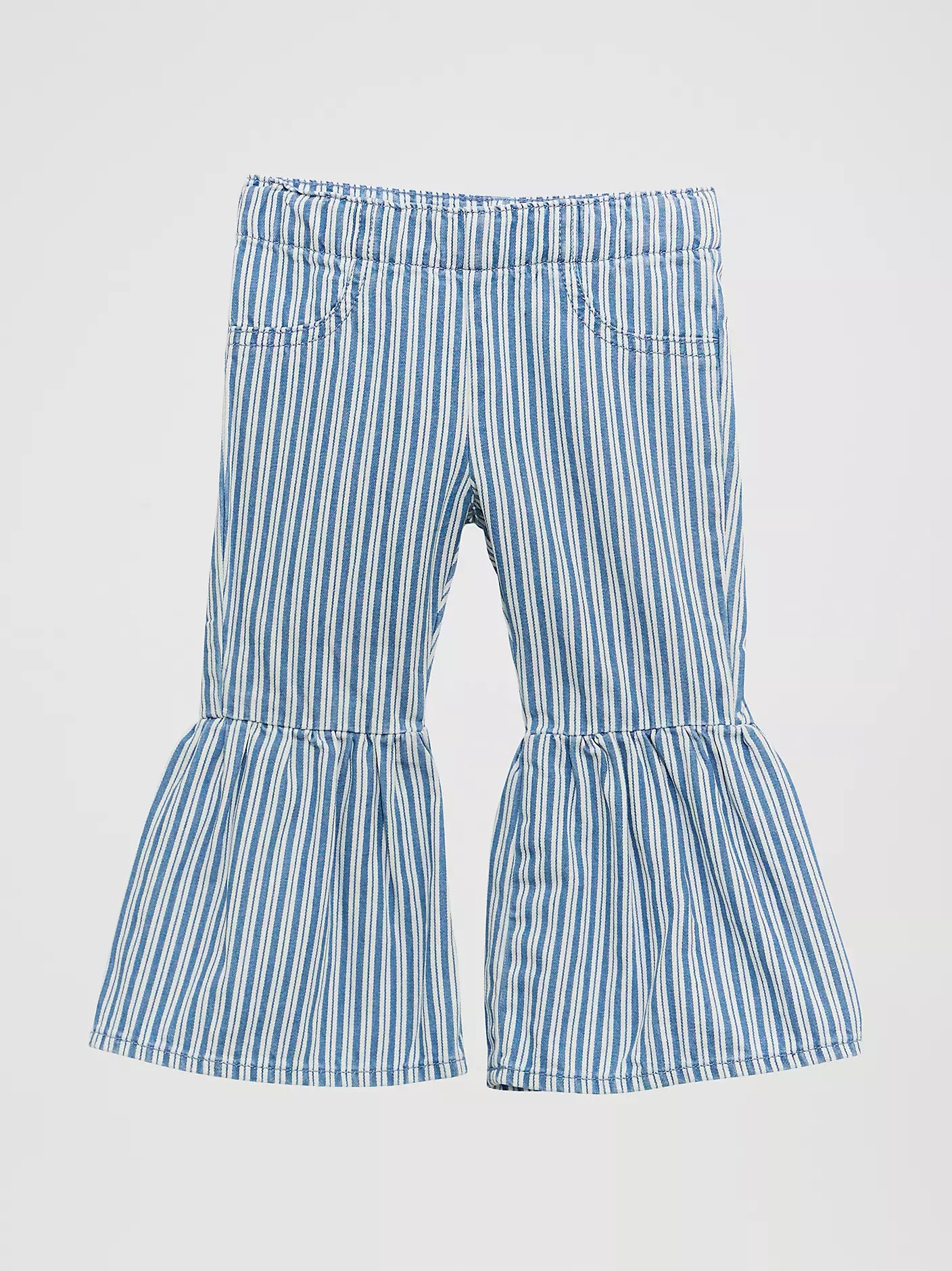 Wrangler Little Girl's Print Ruffle Flare Jean