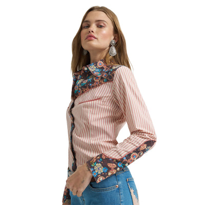Wrangler X Women's Lainey Wilson Prairie Print Shirt