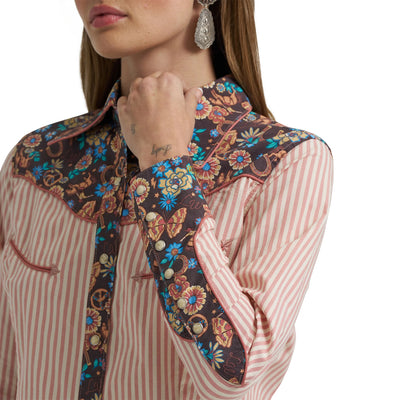 Wrangler X Women's Lainey Wilson Prairie Print Shirt
