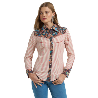 Wrangler X Women's Lainey Wilson Prairie Print Shirt