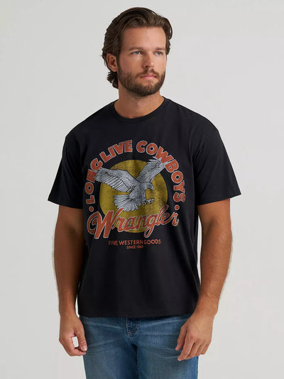 Wrangler Men's Flying Eagle Vintage Fit Graphic T-Shirt