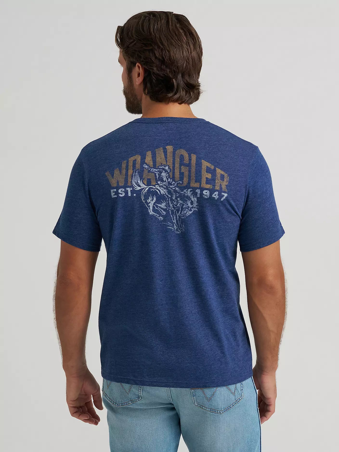 Wrangler Men's Back Rider Pocket Graphic T-Shirt