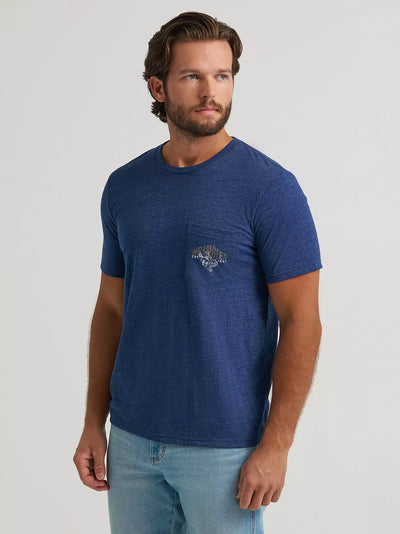 Wrangler Men's Back Rider Pocket Graphic T-Shirt