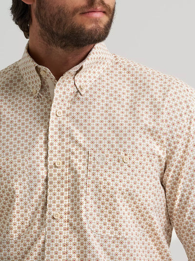 Wrangler Men's George Strait Button Down Shirt