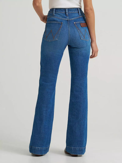Wrangler Women's Retro Bailey High Rise Trouser Jean