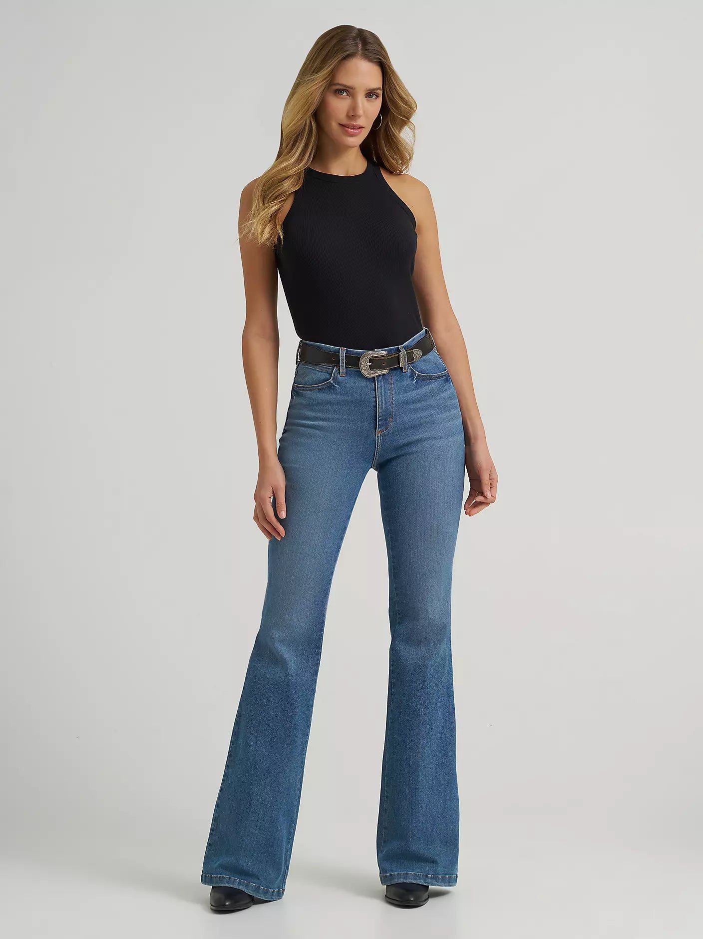 Wrangler Women's Bespoke High Rise Flare Jean